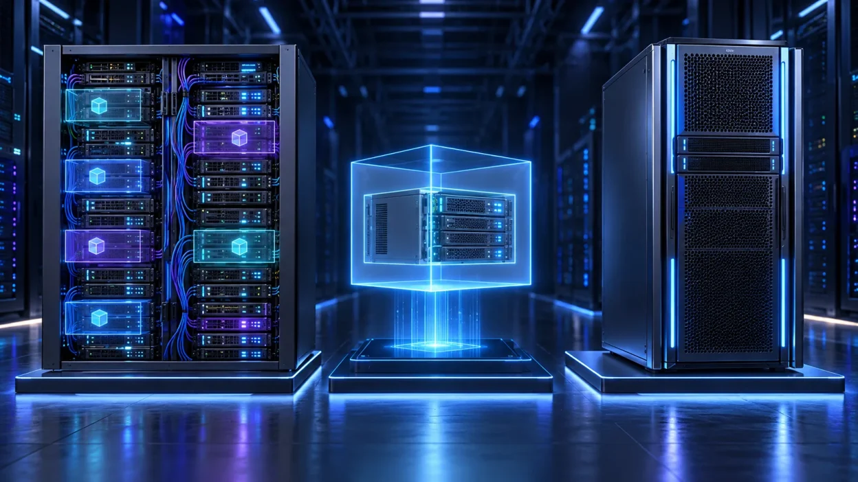 Shared hosting, VPS and dedicated server resource models compared