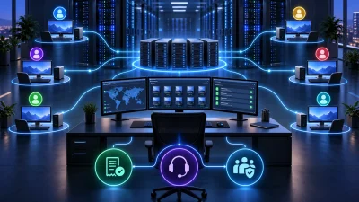 RDP reseller managing multiple remote desktop servers